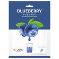 5C Cure Blueberry Intensive Essence Mask Brightening and Moisturizing (Made in Korea)