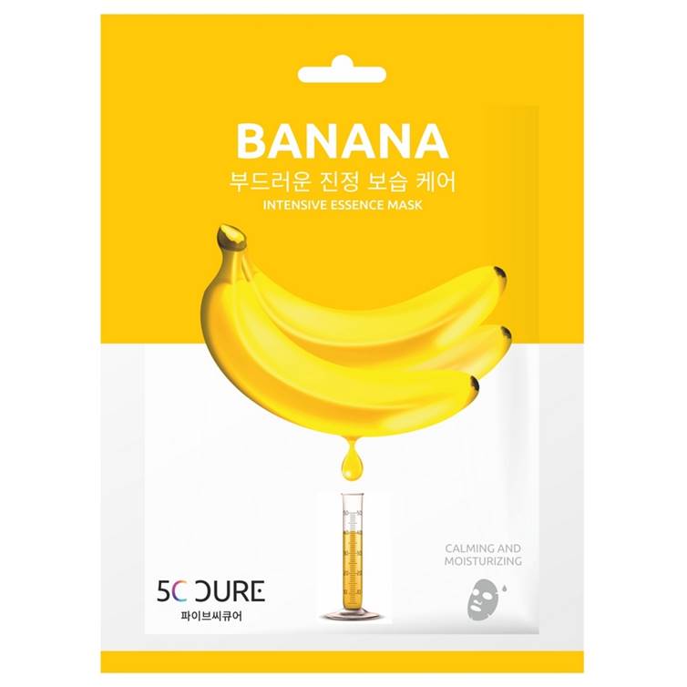 5C Cure Banana Intensive Essence Mask Calming and Moisturizing (Made in Korea)